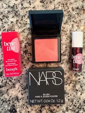 ♥️💖 NARS Orgasm Blush Benefit Benetint Lip & Cheek Tint